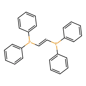 1,2-二(二苯基膦基)乙烯 structure
