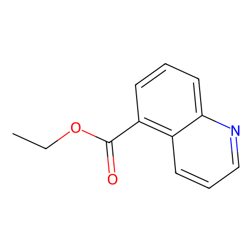 Ethyl quinoline-5-carboxylate structure