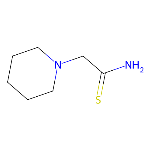 2-(Piperidin-1-yl)ethanethioamide structure