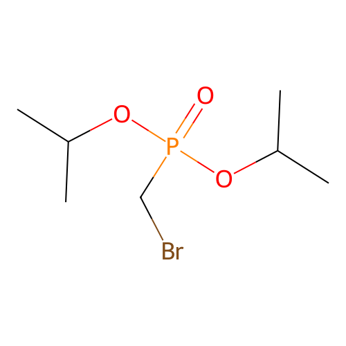 Diisopropyl bromomethylphosphonate structure