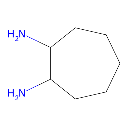 环庚烷-1,2-二胺 structure