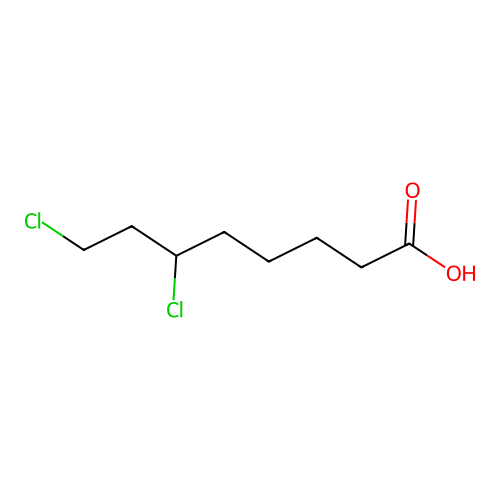 6,8-dichlorooctanoic Acid structure
