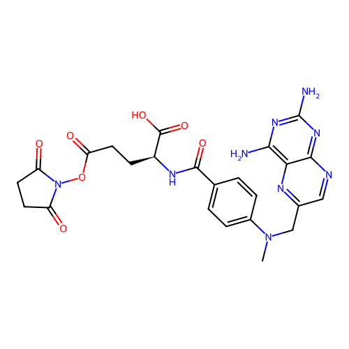 aminopterin N-hydroxysuccinimide ester structure