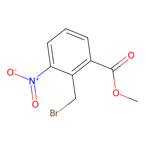 Methyl 2-(bromomethyl)-3-nitrobenzoate structure