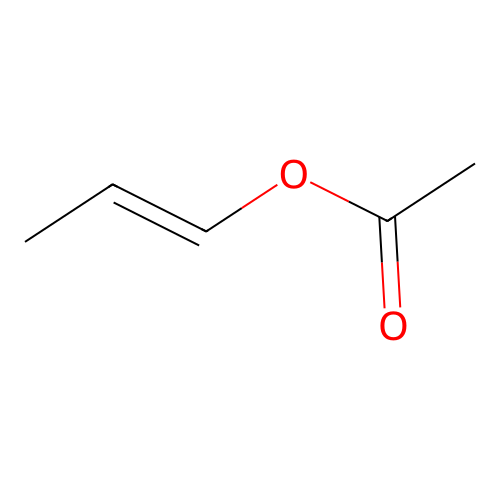 trans-Propenyl acetate structure