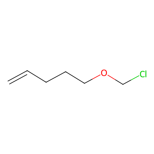 Chloromethyl 4-pentenyl ether structure