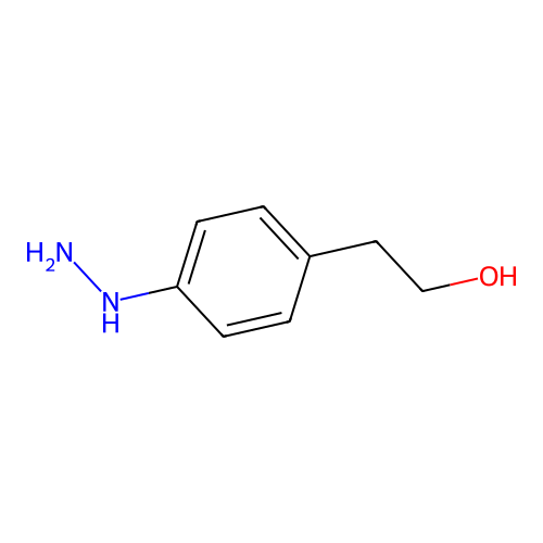 2-(4-Hydrazinophenyl)ethanol structure