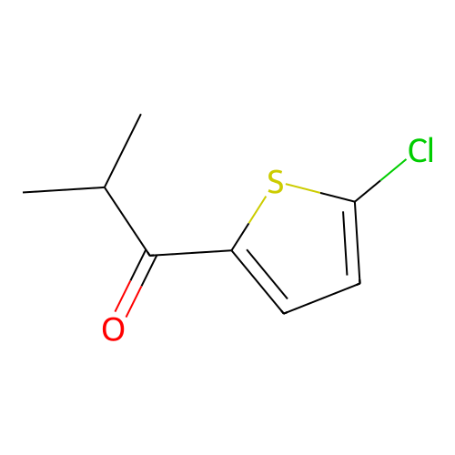 1-(5-Chlorothiophen-2-yl)-2-methylpropan-1-one structure