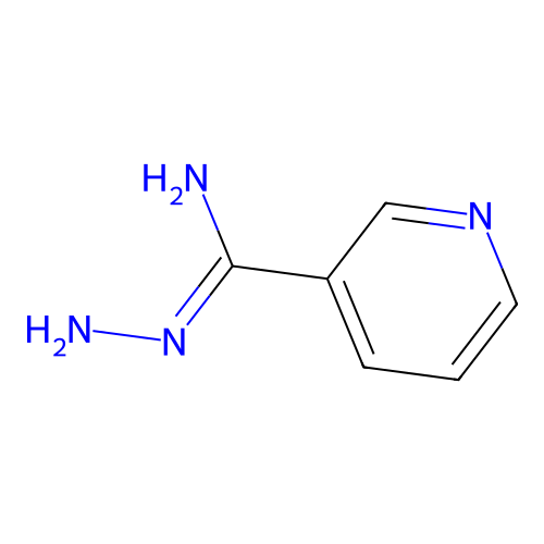 3-pyridincarboxyamidrazone structure