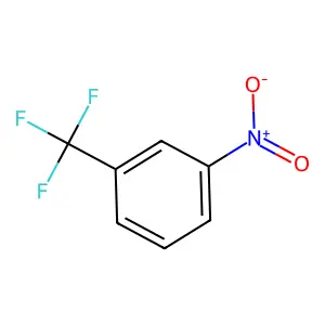 m-(Trifluoromethyl)nitrobenzene structure
