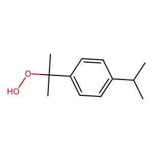 1-(4-Isopropylphenyl)-1-methylethyl hydroperoxide structure