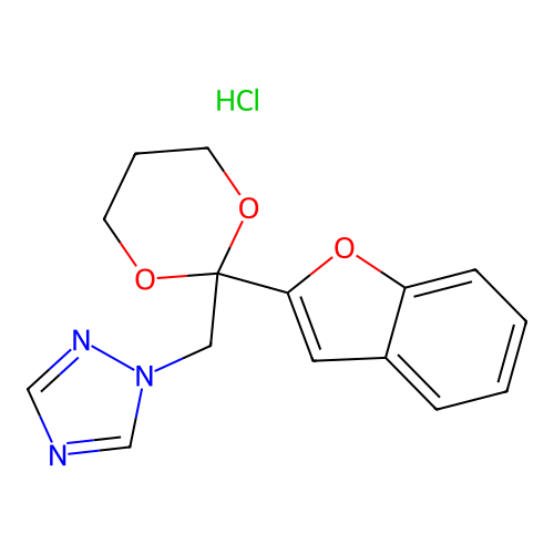 1-((2-1h-1,2,4-triazolemonohydrochloride structure