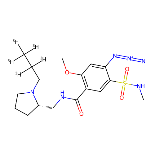 4-Azidosulpiride structure