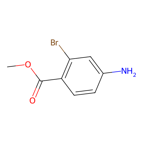 Methyl 4-amino-2-bromobenzoate structure