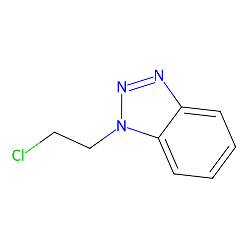 1-(2-Chloroethyl)-1H-1,2,3-benzotriazole structure