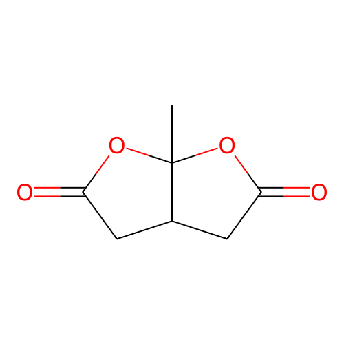 Furo[2,3-b]furan-2,5(3H,4H)-dione, dihydro-6a-methyl- structure