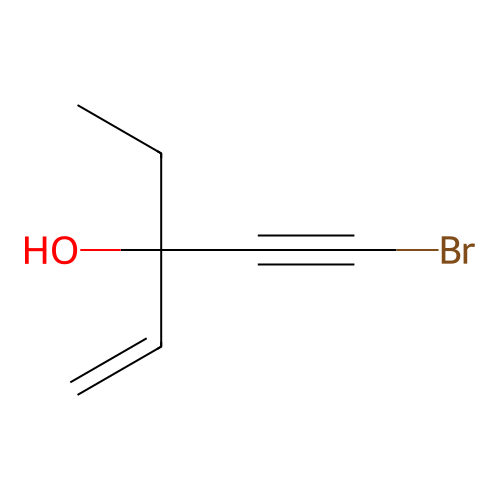 1-Penten-4-yn-3-ol, 5-bromo-3-ethyl- structure