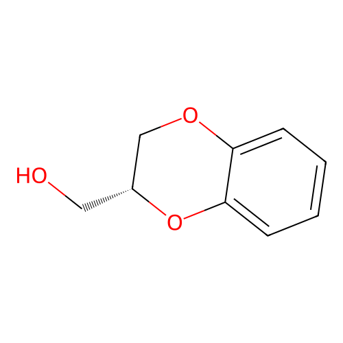 (R)-2-(Hydroxymethyl)-1,4-benzodioxane structure