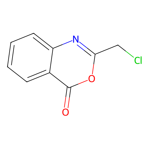 2-(chloromethyl)-4H-3,1-benzoxazin-4-one structure