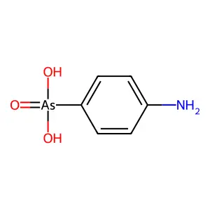 对氨基苯胂酸 structure