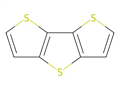 Dithieno(3,2-b:2',3'-d)thiophene structure