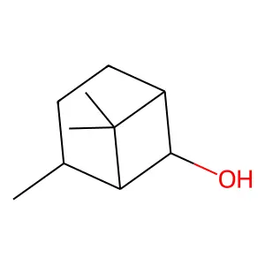 Bicyclo[3.1.1]heptanol, 2,6,6-trimethyl- structure
