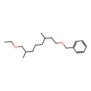 (8-Ethoxy-3,7-dimethyloctoxy)methylbenzene structure