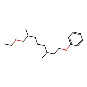 (8-Ethoxy-3,7-dimethyloctoxy)benzene structure