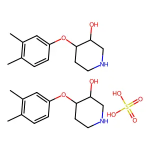 依福西汀硫酸盐 structure