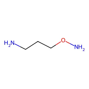 1-Aminooxy-3-aminopropane structure