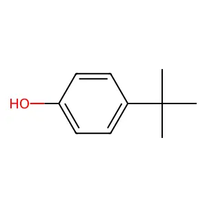 4-tert-Butylphenol structure