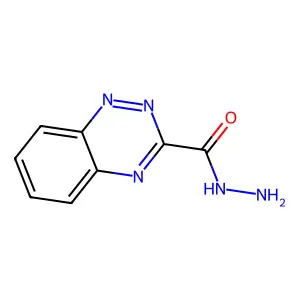 1,2,4-苯并三嗪-3-甲酰肼 structure