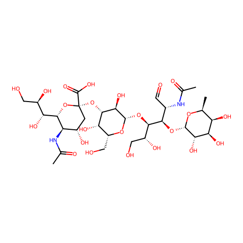 Sialyl Lewis X Antigen structure
