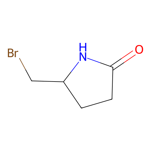 5-(Bromomethyl)pyrrolidin-2-one structure