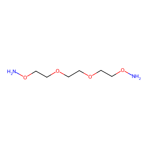 Bis-aminooxy-PEG2 structure