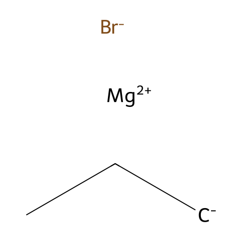 Bromopropylmagnesium structure