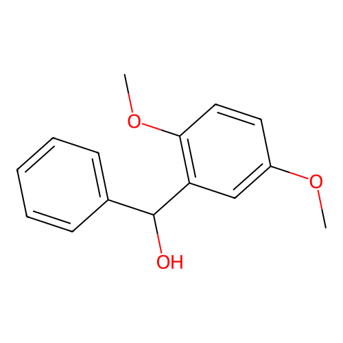 (2,5-Dimethoxyphenyl)(phenyl)methanol structure