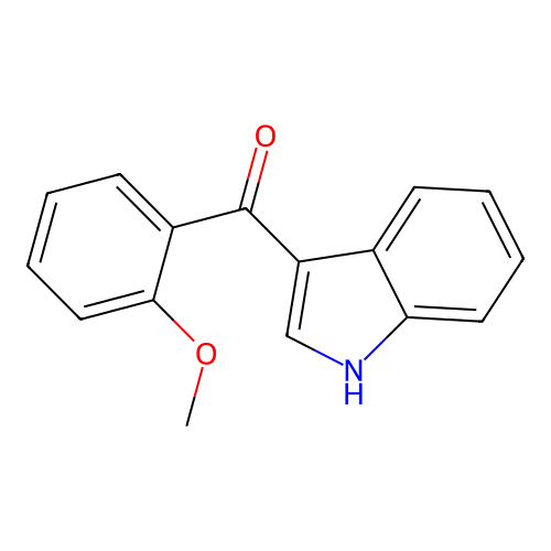 Methanone, 1H-indol-3-yl(2-methoxyphenyl)- structure