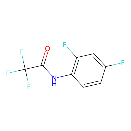 N-(2,4-difluorophenyl)-2,2,2-trifluoroacetamide structure