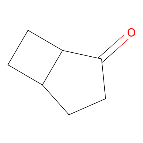 Bicyclo(3.2.0)heptan-2-one structure