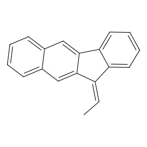11-Ethylidenebenzo(b)fluorene structure
