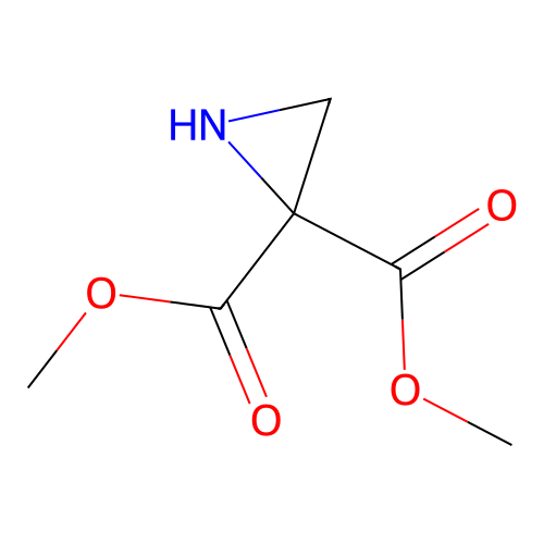 Dimethyl Aziridine-2,2-dicarboxylate structure