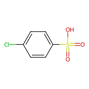 p-Chlorobenzenesulfonic acid structure
