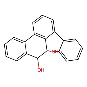 Benz(e)acephenanthrylene-7b,8(8H)-diol, cis- structure