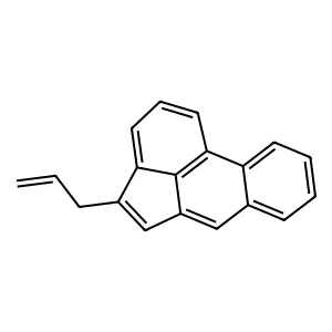 4-Prop-2-enylacephenanthrylene structure