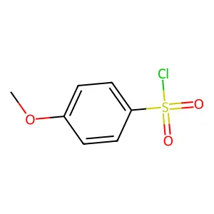 4-Methoxybenzenesulfonyl chloride structure