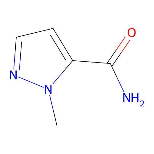 1-methyl-1H-pyrazole-5-carboxamide structure