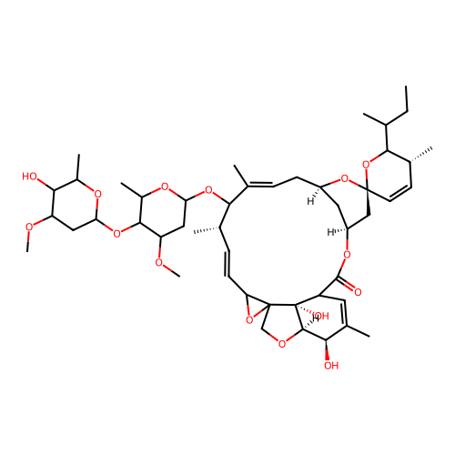 Averectin B1a 8,9-oxide structure