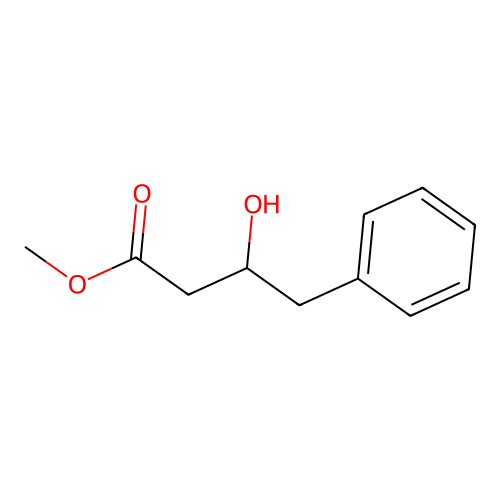Methyl 3-hydroxy-4-phenylbutanoate structure