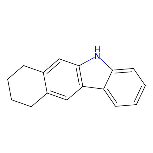 7,8,9,10-tetrahydro-5H-benzo[b]carbazole structure